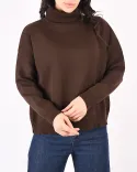 پلیور یقه اسکی L00548 - 1