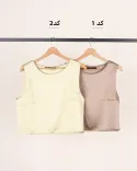 تاپ ساتن L00569 - 2