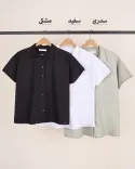 شومیز منگو L00566 - 5
