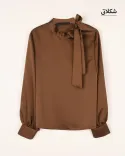 شومیز یقه گره W0025 - 10