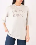 تیشرت Coffee Books W0014