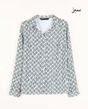 شومیز طرحدار G0029 - 10