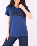 تیشرت طرحدار W0080 - 5