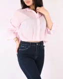 شومیز کراپ راه راه W0069