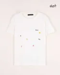 تیشرت جلو طرحدار W0018 - 3