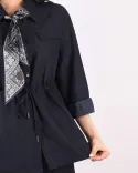 ست طرح جین دو تکه کمر گت  G00101 - 3