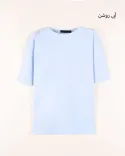تیشرت ساده W0093 - 8