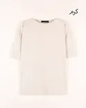 تیشرت ساده W0093 - 9