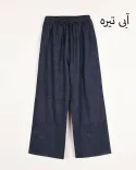 شلوار کمرکش طرح جین G0084 - 2