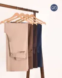 شلوار بگ رنگی سیلک G0015 - 16