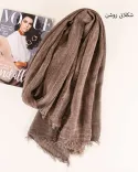 شال لینن مدیچی S00874 - 8