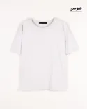 تیشرت ساده W0040 - 13