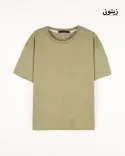 تیشرت ساده W0040 - 14