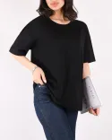 تیشرت ساده W0040 - 5