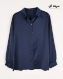 شومیز ساتن G00104 - 6