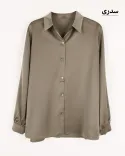 شومیز ساتن G00104 - 8