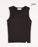 تاپ یقه گرد کش بافت G0054 - 13