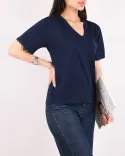 تیشرت یقه هفت W0085 - 3