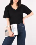 تیشرت یقه هفت W0085 - 7