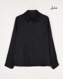 شومیز آستین مچی W00100 - 7