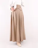 دامن مازراتی دکمه ای G00175 - 3