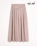 دامن مازراتی دکمه ای G00175 - 7