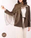 شال سیلک ابریشم مادام S00872 - 15
