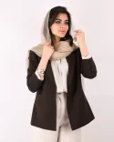 شال سیلک ابریشم مادام S00872 - 1