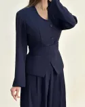کت و شلوار کمربند دار G00126 - 6