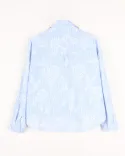 شومیز گره ای طرح گل G0042 - 8