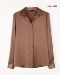 شومیز ساتن G0032 - 11