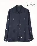 شومیز قلبی W00103 - 6