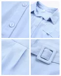 شومیز کمربندی G00257 - 13