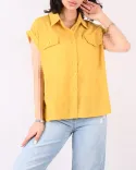 شومیز کمربندی G00257 - 3
