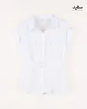 شومیز کمربندی G00257 - 9