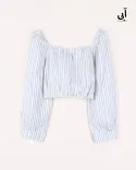 شومیزکراپ راه راهG00270 - 8