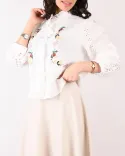 شومیز گلدوزی G00245 - 2