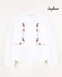 شومیز گلدوزی G00245 - 5