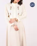 شومیز گلدوزی G00245 - 9