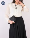 شومیز پاپیونی G00265 - 2