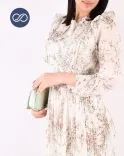 پیراهن یقه بنددار G00205