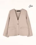 کت تک دکمه W0054 - 14