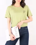 تیشرت قلبی W0068 - 4