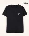 تیشرت قلبی W0068 - 7