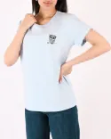 تیشرت طرح جغد W0026 - 2