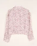 شومیز طرحدار جلو پیچ w0037 - 8