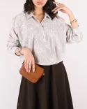 شومیز طرح دار G00189 - 4