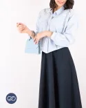 شومیز طرح دار G00189 - 6