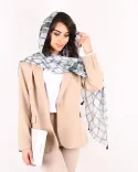 شال چهارخونه S00899