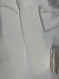 شلوار جین نیم بگ سفید OPPSI G006 - 5